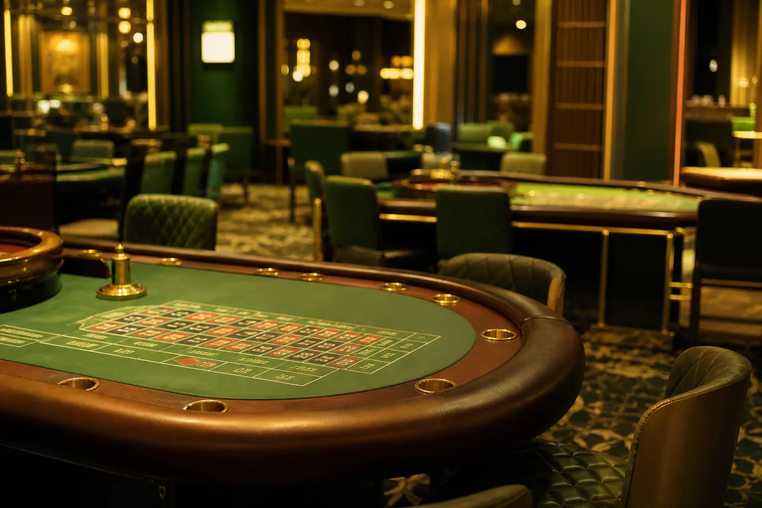 Table and live game categories in an Vegastars Casino-style lobby