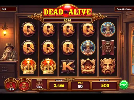 Dead or Alive II pokie artwork at Vegastars Casino