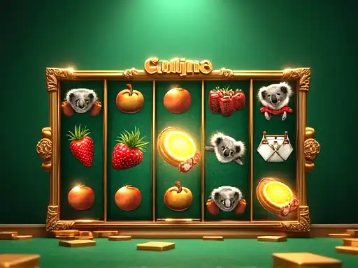 Koala Cash Drops pokie artwork at Vegastars Casino