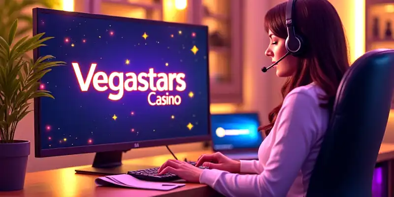 Vegastars Casino support team for Australian players