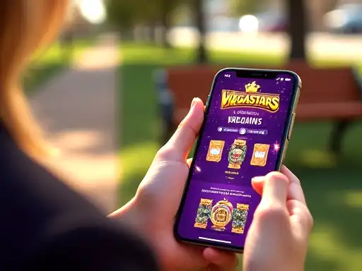 Vegastars Casino Australia on mobile